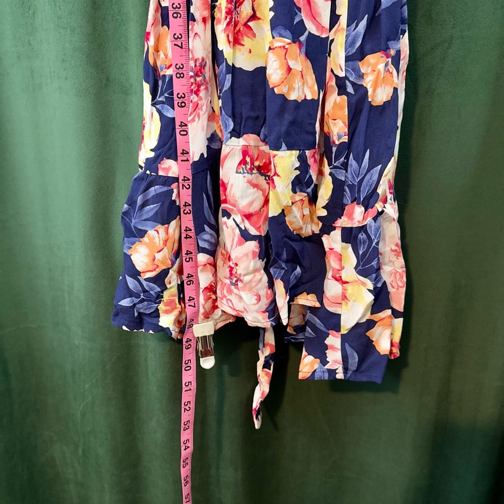 NWT Old Navy Floral Wrap Dress Size 1X - Picture 7 of 10